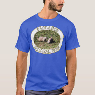 Camiseta Perros de pradera en el Parque Nacional Badlands e