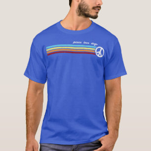 Camiseta Perros de rayas retro