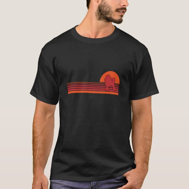 Camiseta Perros de raza de perro de perro de cerdo Retro de (Anverso)