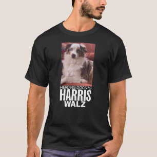 Camiseta Perros de rebaño para Harris/Walz