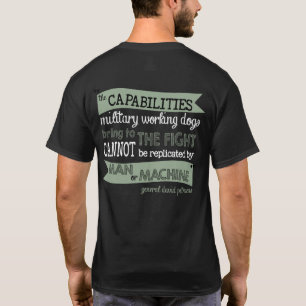Camiseta Perros de trabajo militares (oscuros)