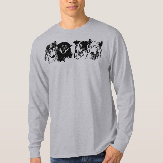 Camiseta Perros de trineo (Anverso)