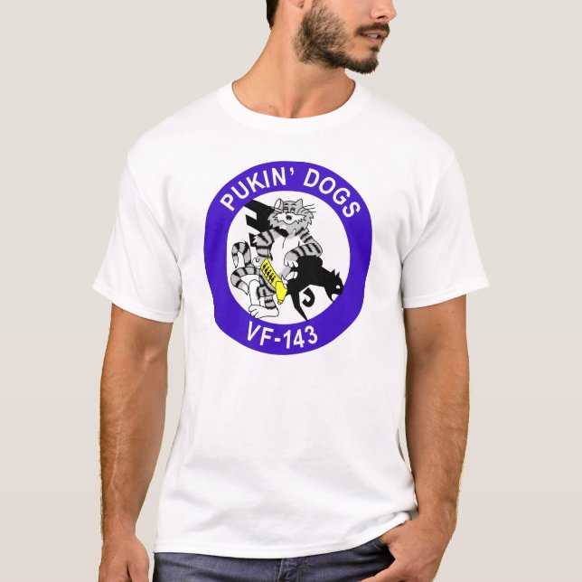 Camiseta Perros de VF-143 Pukin (Anverso)