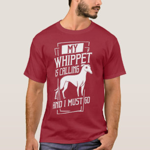 Camiseta Perros de Whipet Puppies Dueño Lover
