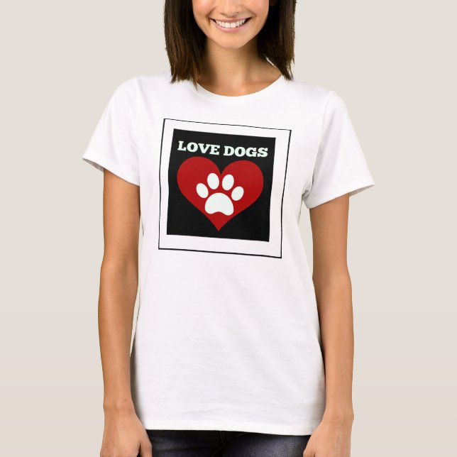 Camiseta Perros del amor (Anverso)