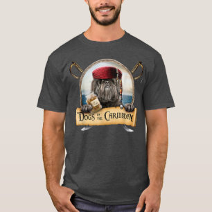 Camiseta Perros Del Caribe - Pirata Chih Tzu Cutáneo