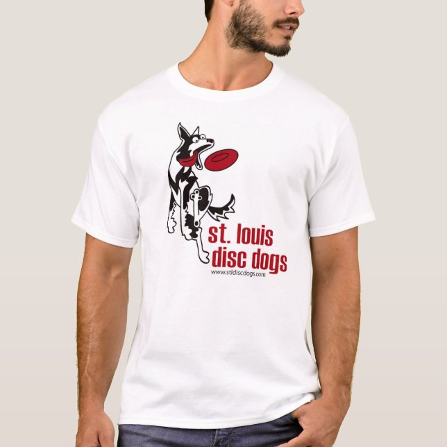 Camiseta Perros del disco de St. Louis (Anverso)