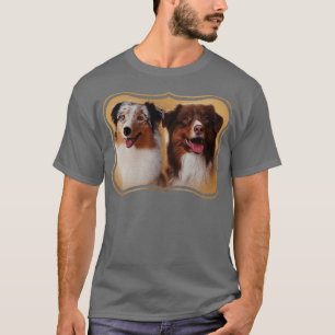 Camiseta Perros del Pastor Australiano Aussie