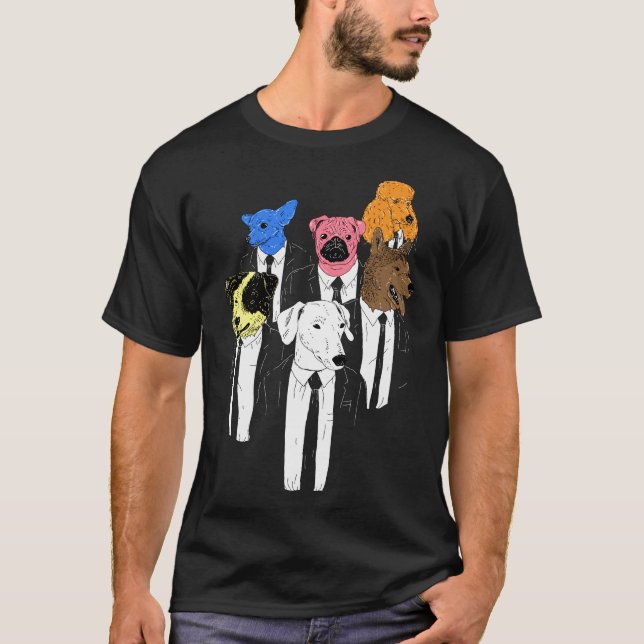 Camiseta Perros del reservorio (Anverso)