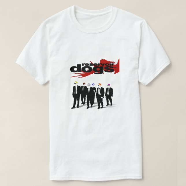 Camiseta Perros del reservorio (Diseño del anverso)