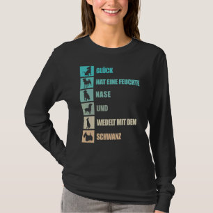 Camiseta Perros Dicen En Alemán Acerca De Cuatro Amigo Perr