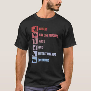 Camiseta Perros Dicen En Alemán Acerca De Cuatro Amigo Perr