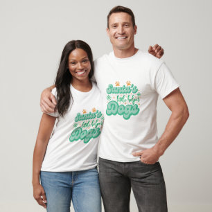 Camiseta Perros divertidos ayudantes de Santa
