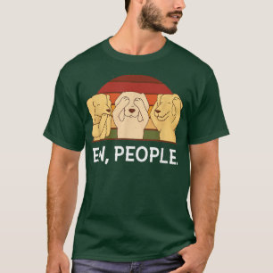 Camiseta Perros divertidos de ironía 