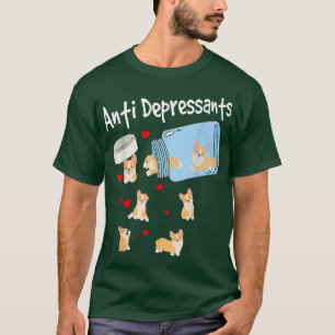 Camiseta Perros divertidos perros anti-depresivos Enamorado