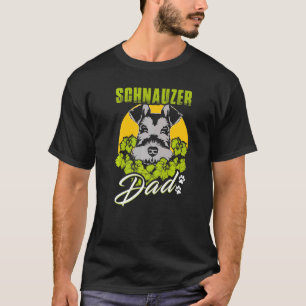 Camiseta Perros en miniatura de Schnauzer para hombres Perr