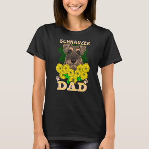 Camiseta Perros en miniatura de Schnauzer para hombres Perr