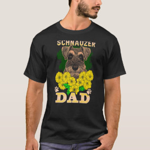 Camiseta Perros en miniatura de Schnauzer para hombres Perr