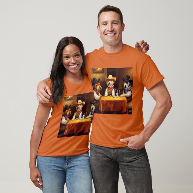 Camiseta Perros en un globo (Unisexo)