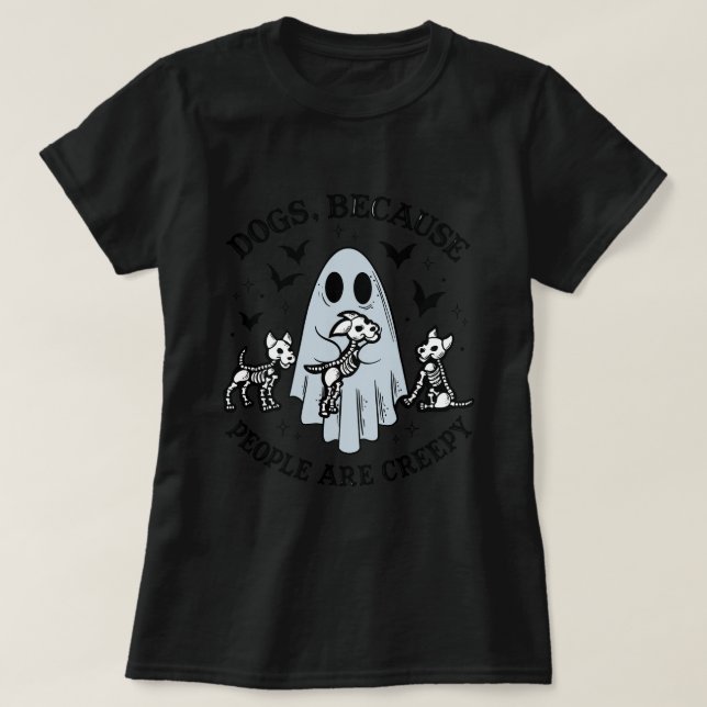 Camiseta Perros fantasma (Diseño del anverso)