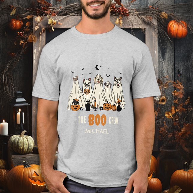 Camiseta Perros fantasma de la tripulación de BOO personali (Subido por el creador)