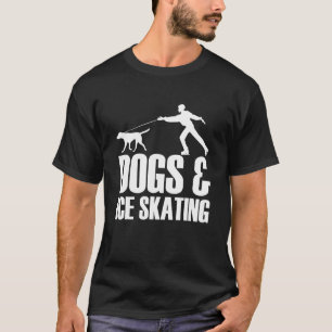 Camiseta Perros Hielo Figura Patinaje Hielo Propietario de