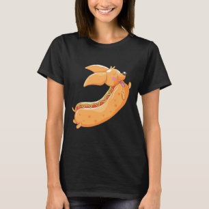 Camiseta Perros Hotdog Dachshund Weiner