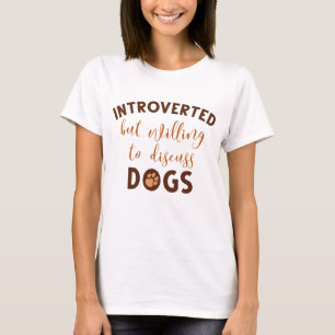 Camiseta Perros introvertidos