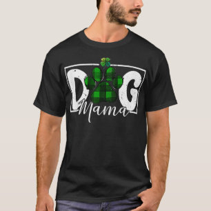Camiseta Perros irlandeses recortan el camino del día de lo