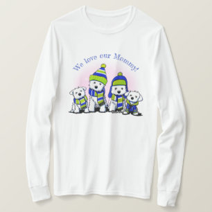 Camiseta Perros KiniArt Cosy Crew