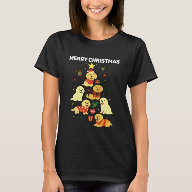 Camiseta Perros labradores retriever lindos para amantes de (Anverso)
