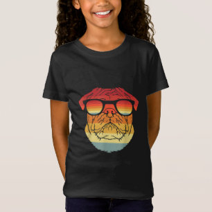 Camiseta Perros Mascotas Retro Vintage Guay Pug Propietario