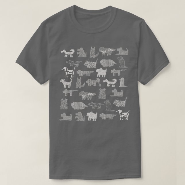 Camiseta Perros muchos perros (Diseño del anverso)