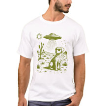 Camiseta Perros OVNI