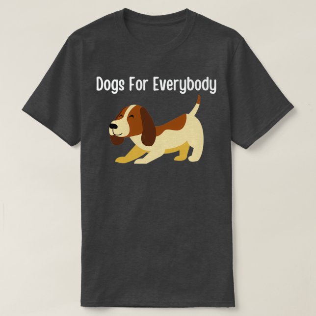 Camiseta Perros Para Todos 40 (Diseño del anverso)
