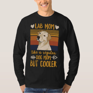 Camiseta Perros Para Una Mamá De Laboratorio Amarillo