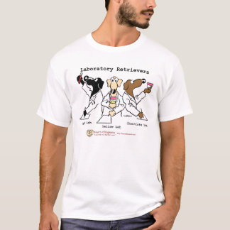 Camiseta Perros perdigueros del laboratorio