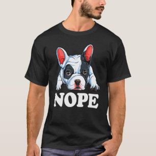 Camiseta Perros perezosos del Bulldog francés