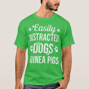Camiseta Perros Perros De Amante De Los Cerdos De Guinea Y
