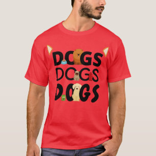 Camiseta Perros Perros Perros Mascota Salto de Cachorro (4)