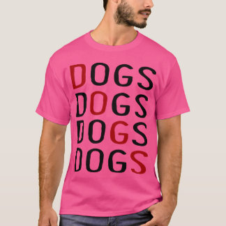 Camiseta Perros Perros Perros Perros amigo retro