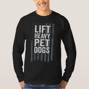 Camiseta Perros pesados de alto rendimiento de entrenamient