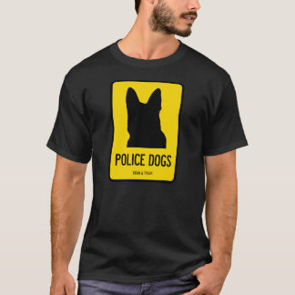 Camiseta "perros policía" 2-Sided