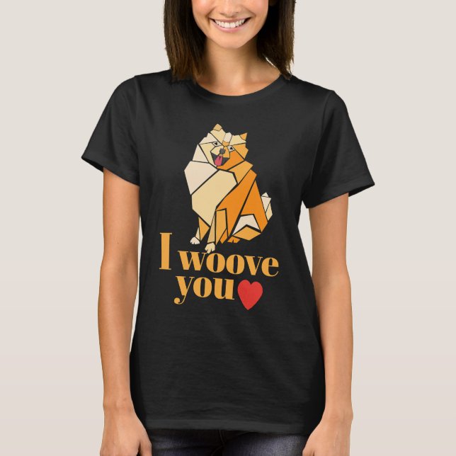 Camiseta Perros Pomerania (Anverso)