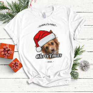 Camiseta Perros primera foto de perro personalizada de Navi