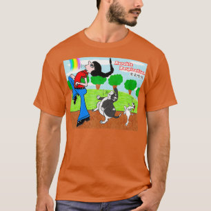 Camiseta Perros Respiración aeróbica
