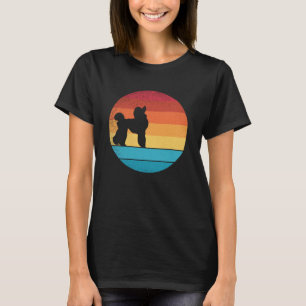 Camiseta Perros retro vintage de caniche y animal lindo 3