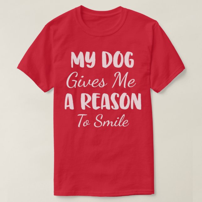 Camiseta Perros sonrientes (Diseño del anverso)