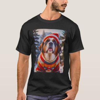 Camiseta perros supercute víctimas de la moda San Bernardo