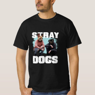 CAMISETA PERROS TRAYOS GENTE DIVERTIDA CON CABEZAS DE PERRO
